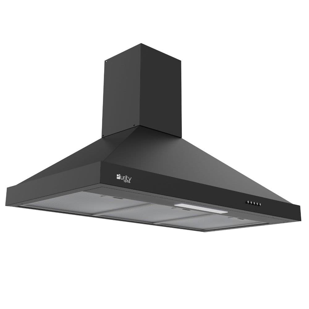 Purity Black Pyramid Hood 90cm - 650 m³/h Suction Power - PANSY 90 BL