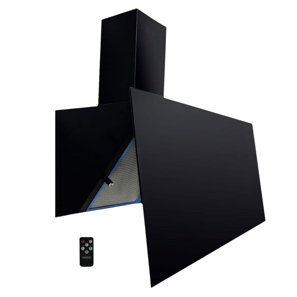 Purity Rose Plus Built-in Hood 90cm - 1000 m³/h Suction Power - Black - ROSE PLUS BL