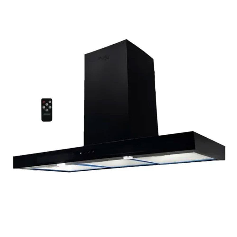 Purity T-Shape Hood 60cm - 1000 m³/h Suction Power - Black - FLATO PRO PLUS 60 BL