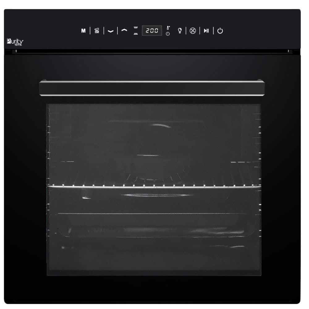 Purity Built-In Full Electric 2550 W Gas Oven Digital touch 88 Liter 60 Cm - Black - KPT6020EETDB FALL T88L 