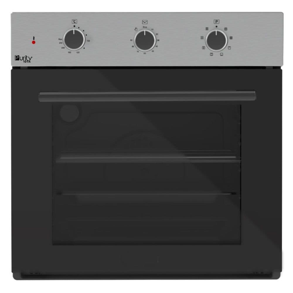 Purity Built-In Electric 1600 W Gas Oven 60 Liter 60 Cm - Stainless Steel - KPT606EEX