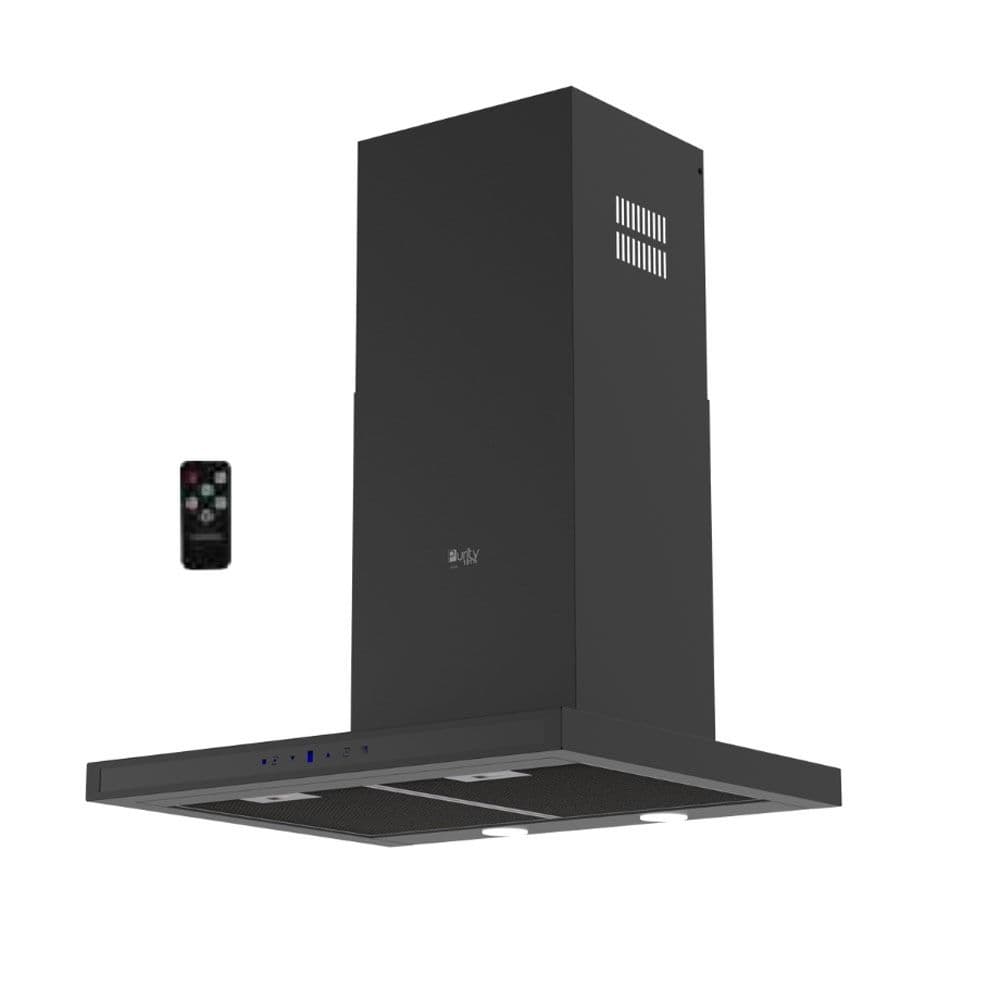 Purity Built In Hood With Chimney 60 Cm 1000 m3/h With Remote Control - Stainless Steel - TS PRO PLUS X 60