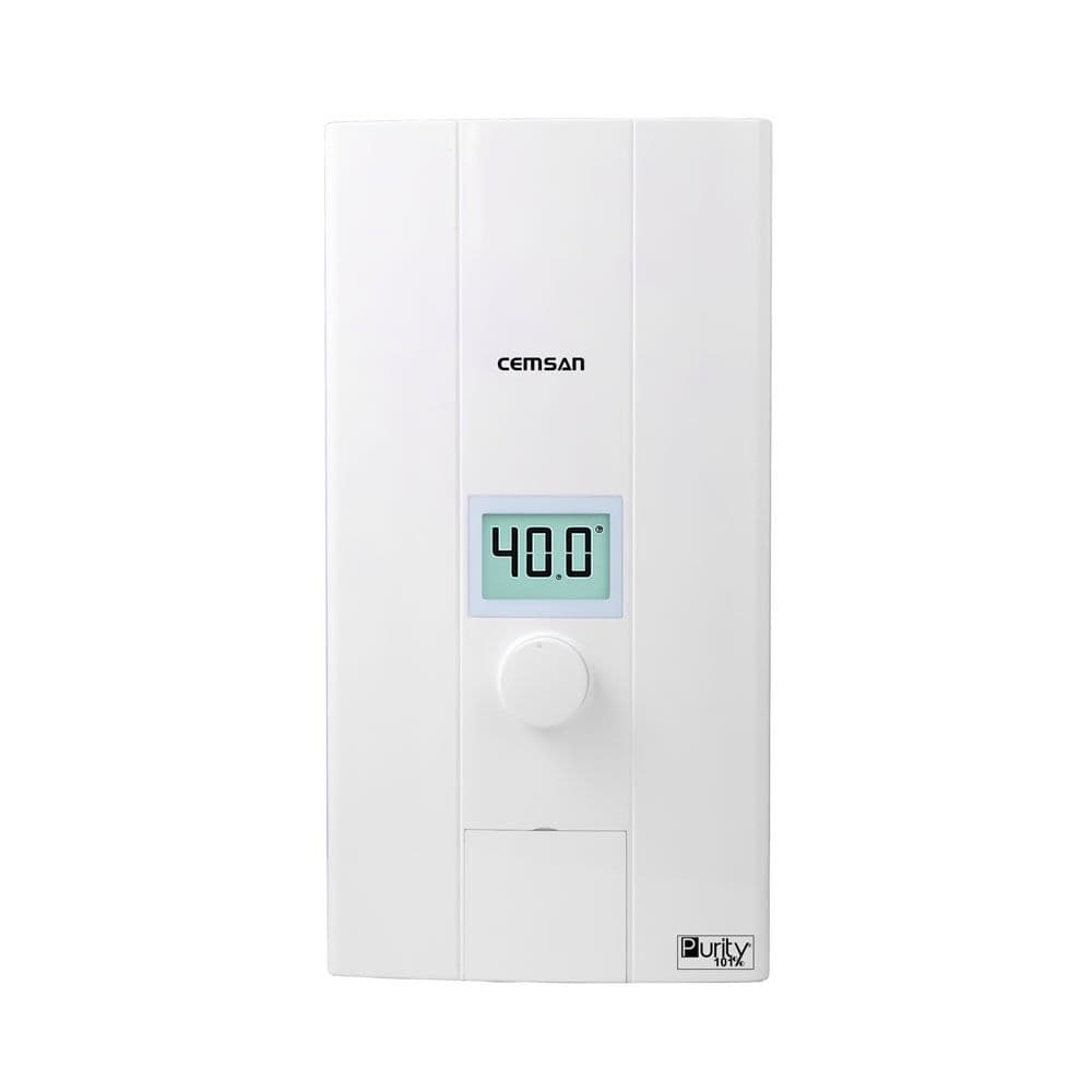 Purity Simsan Turkish Electric Instant Water Heater 24 KW - White - SPEED 24