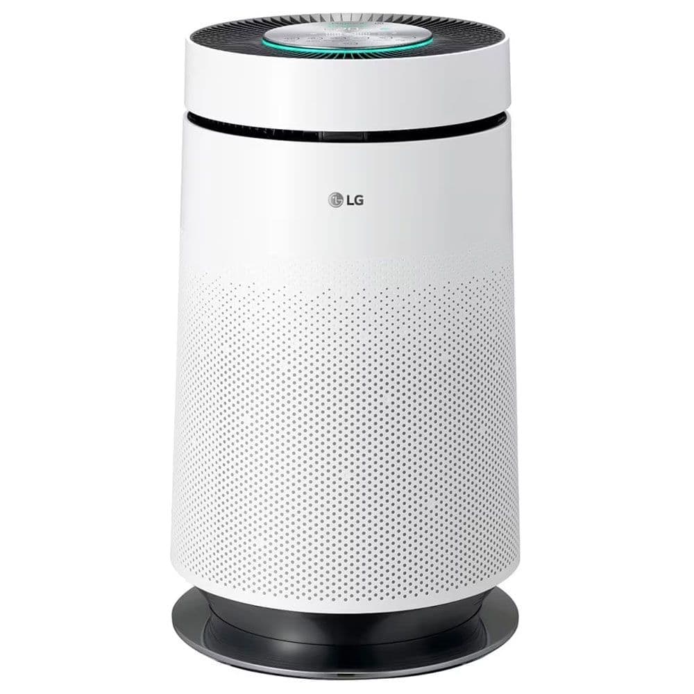 LG Air Purifier 6 step filtration Puricare Clean Booster 61.2 m² Coverage - Creamy Snow - AS65GDWH0