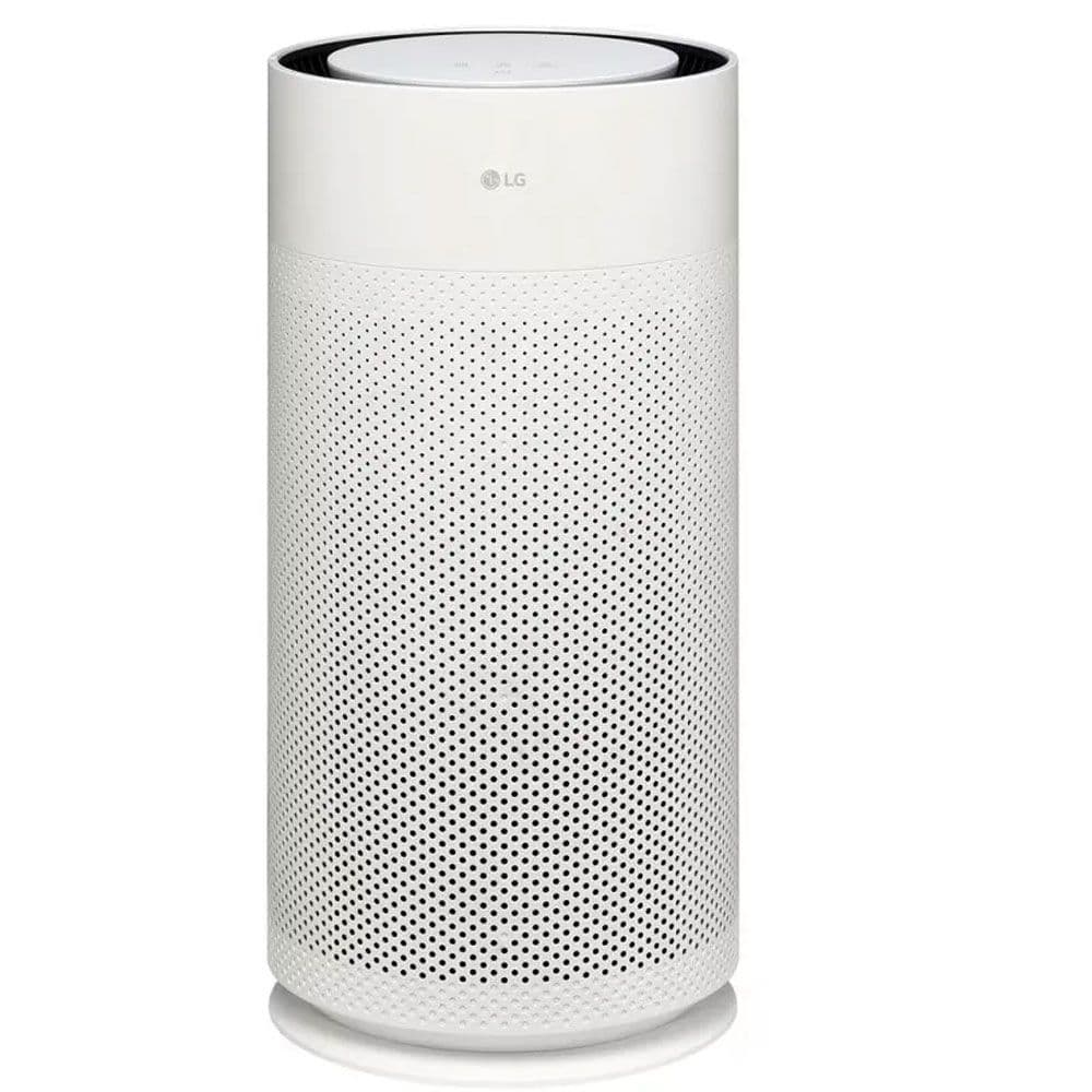 LG  PuriCare™ 32㎡ AeroHit Air Purifier 5 steps filtration PM 1.0 sensor- 360 purification - White -  AS35GGW10