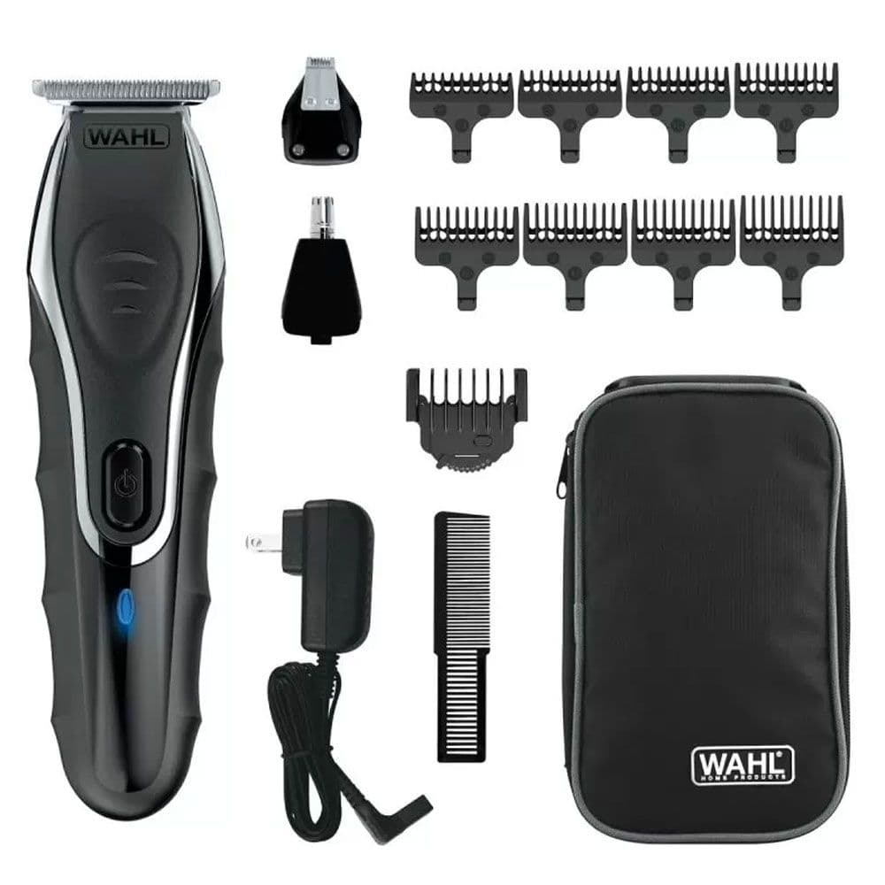Wahl Rechargeable Trimmer  11 * 1With 90 Minutes Of Runtime - Black - 9899-026