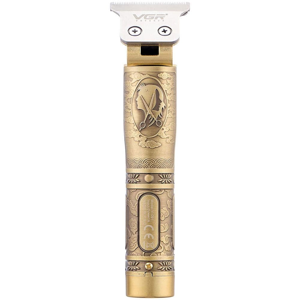 VGR Rechargeable Hair Trimmer - Gold - V-091