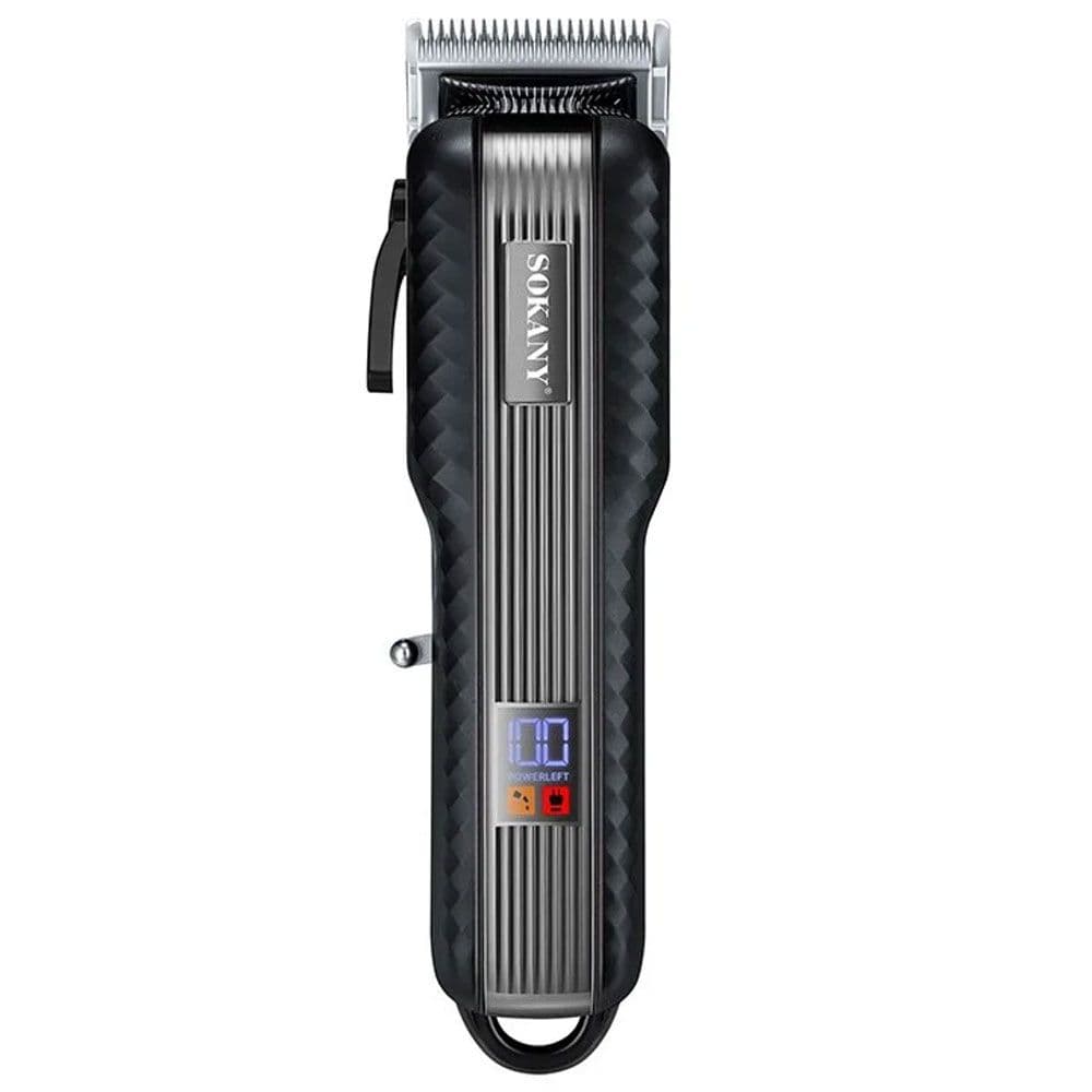 Sokany Digital Hair Shaver Machine 5 Watt - Black - SK16089 