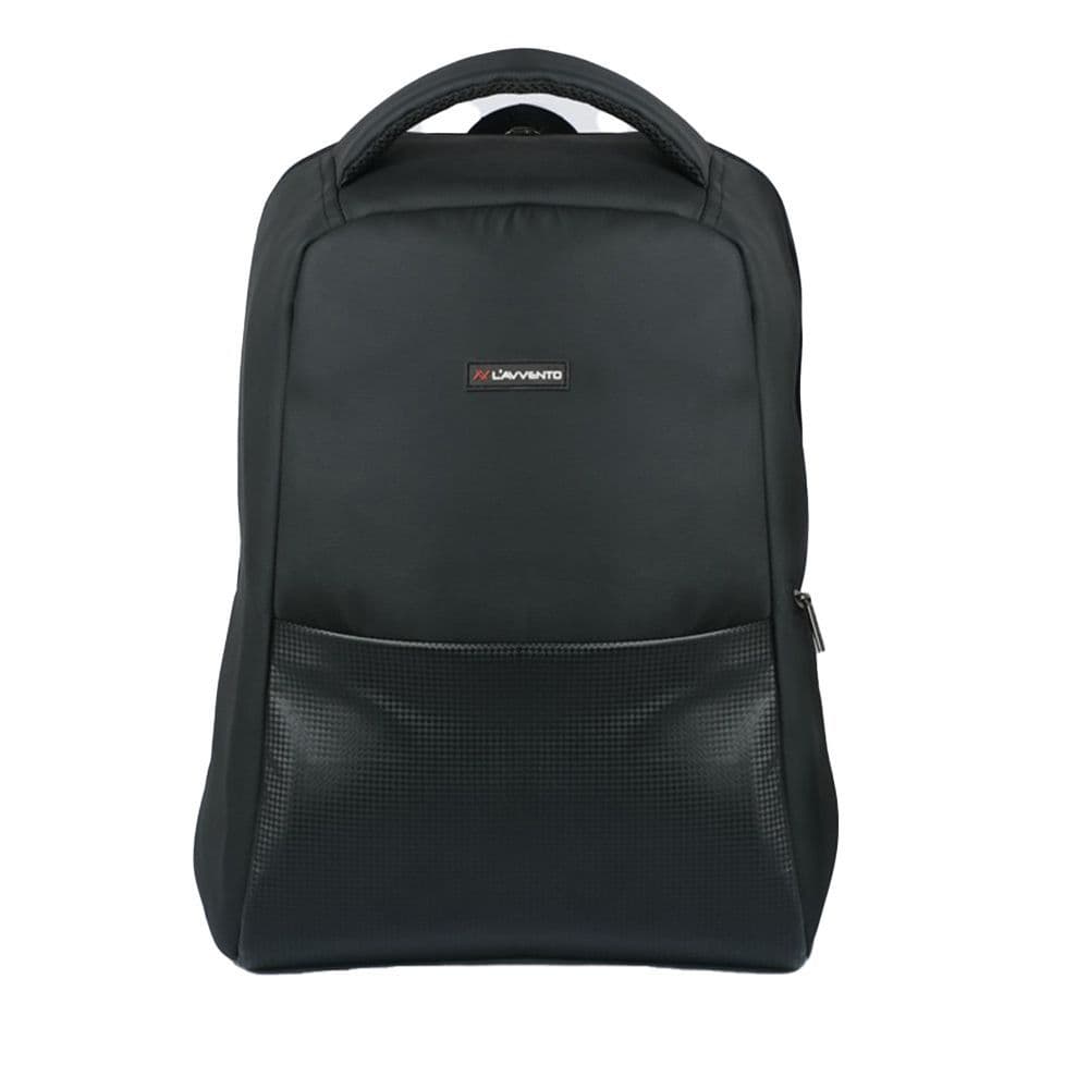L'AVVENTO (BG833) Laptop Backpack Bag Up to 15.6" - Black