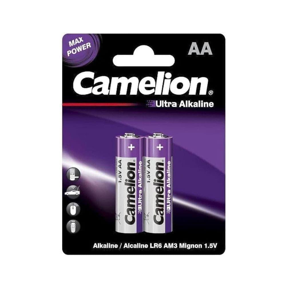 Camelion Ultra Alkaline AA LR6-BP2UT 2pc Card