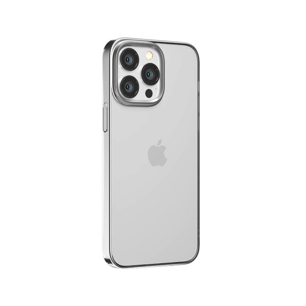 Devia Back Cover for iPhone 14 / 13 Glimmer Series Magnetic Case PC (6.1) - Silver