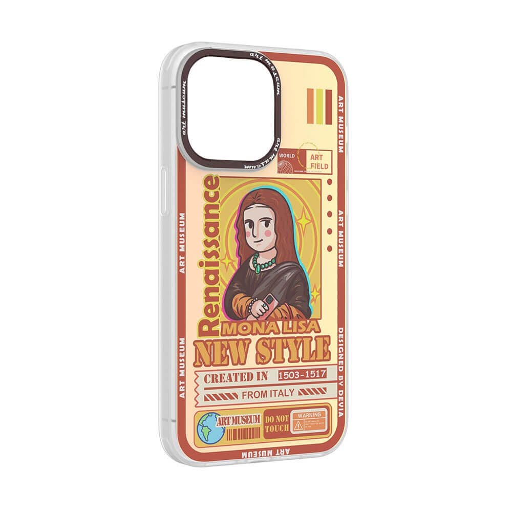 Devia Back Cover for iPhone 14 / 13 Q-Art Series Protective Case  (6.1) - Q1