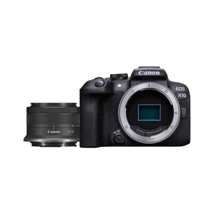 Canon Digital Camera EOS R10 + RF-S18-45 IS STM EU 26 Lens