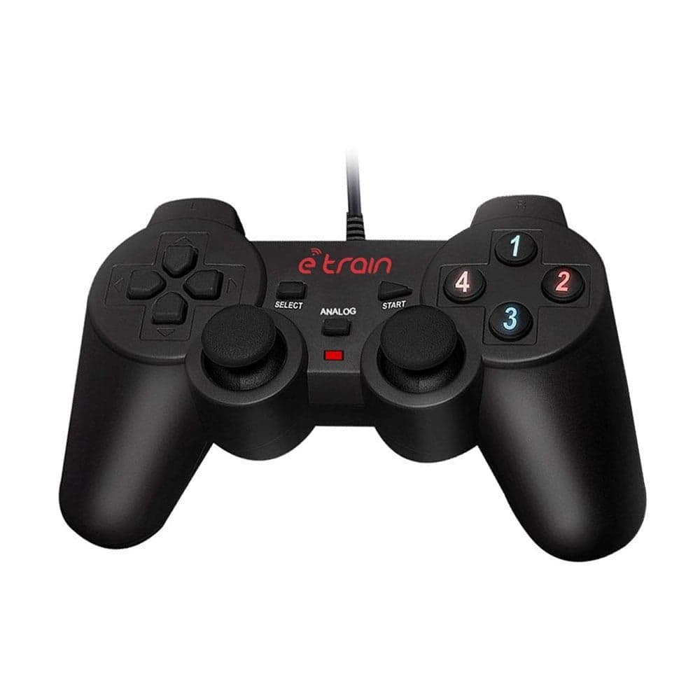 E-train (GP002) Game Pad USB 1 Hand with Dual Analog Vibration EJ-03