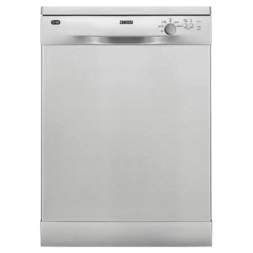 Zanussi  Freestanding Dishwasher  Inverter 13 Place  60 cm, 5 Programs - Stainless Steel - Silver -  ZDF22002XA 