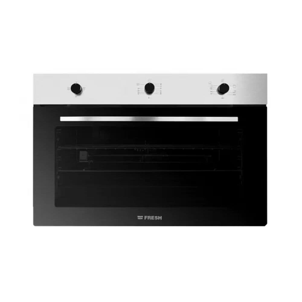Fresh Built-in Gas Electric Oven 124 Liters 90 cm - Stainless Steel - 17516