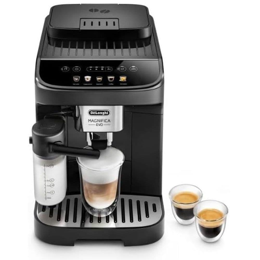 De’Longhi Magnifica Evo Fully Automatic Combination Coffee Maker ‎1450 Watt - 250G -15 Bars - Black - ECAM290.61.B