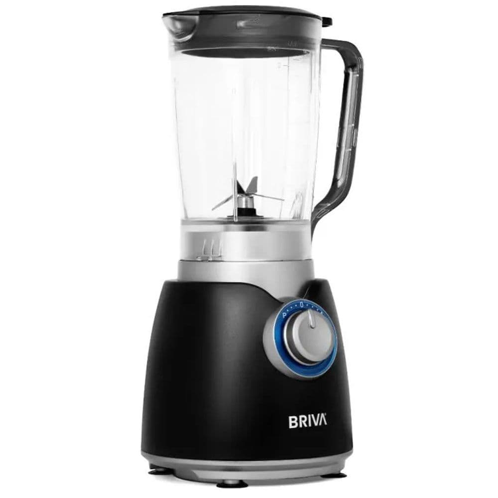 Briva  Blender With Accessories 1.7Liter - 800 Watt - Black - BH138
