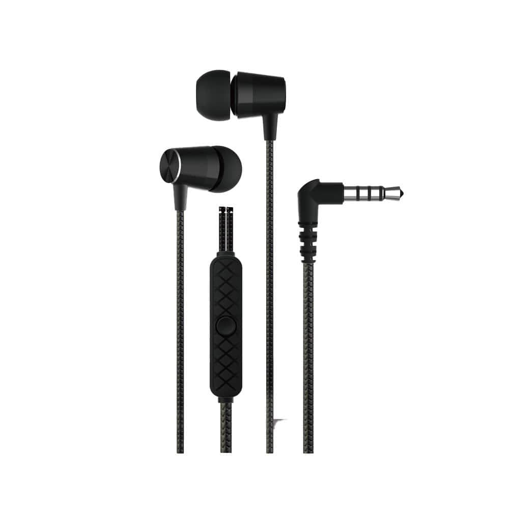 سماعة أذن ديفيا EM103 Kintone Series معدنية 3.5mm - أسود