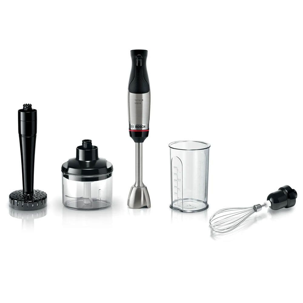 Bosch Hand Blender Series 6 ErgoMaster 600ml - 1000 Watt - Stainless Steel - MSM6M623