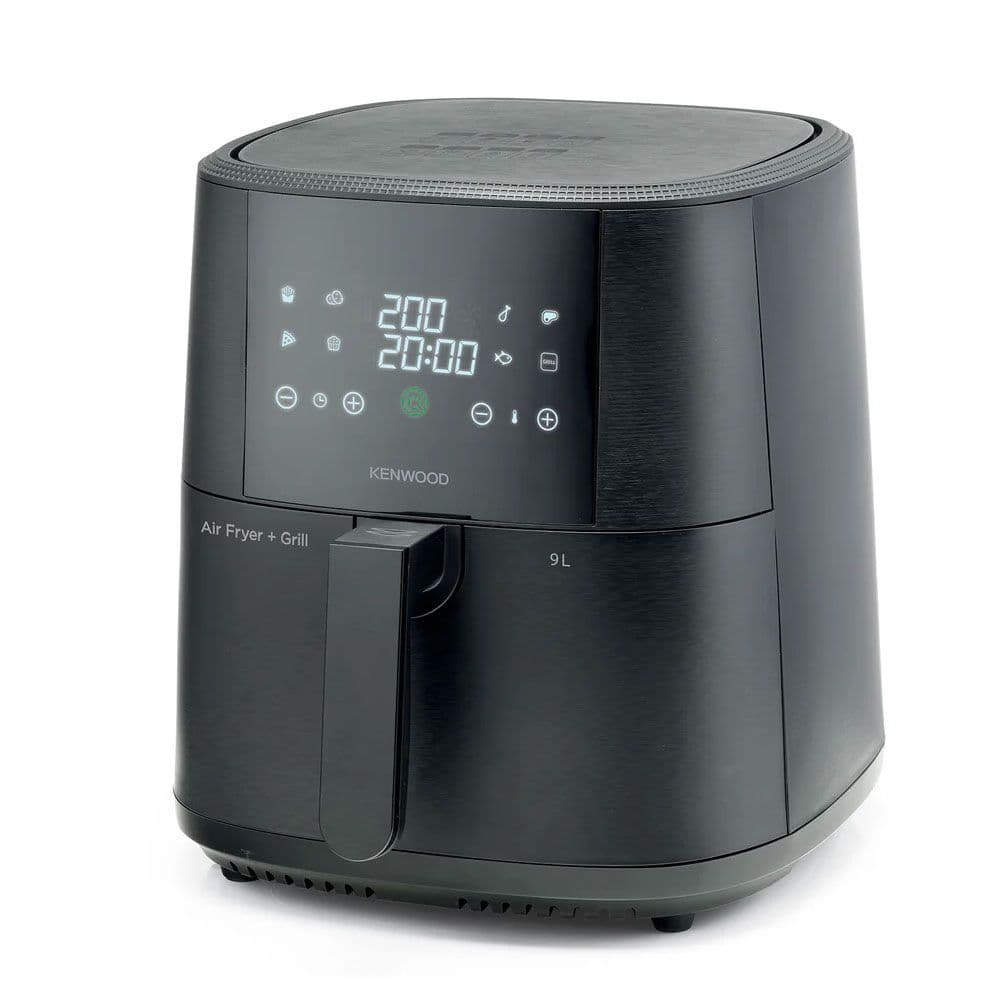 Kenwood Air Fryer 9 Liter With Grill Function 1500 Watt - Black - HFP92.000BK