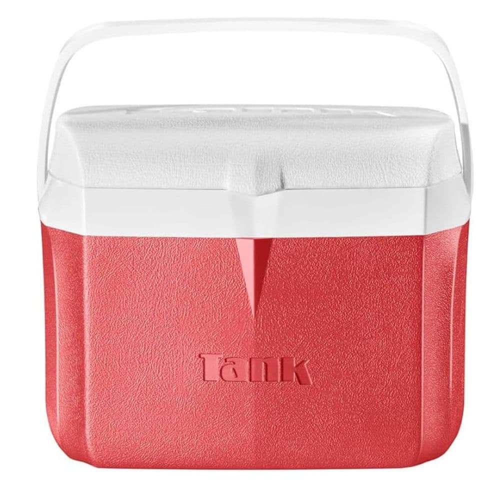 Tank Ice Box 5 Liter Keeps Ice & Drinks Cold  - Red