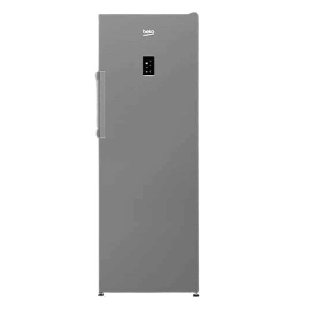 Beko Upright Freezer 6 Drawer 270 liters Net 220 Liters - No Frost Digital Touch Screen - Silver - B3RFNE274S