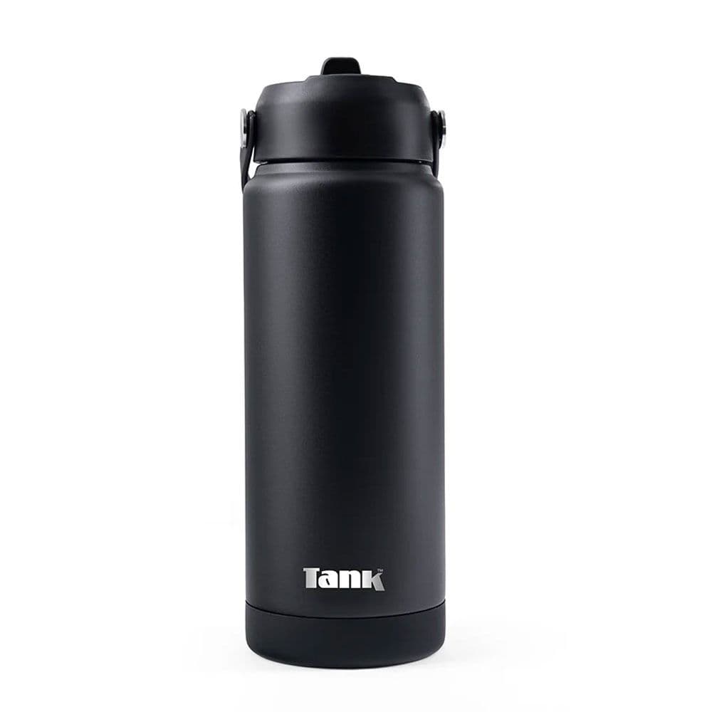 Tank Move Stainless Steel Bottle BPA-free Thermally Insulated - leak-proof Capacity 350 Ml - Black