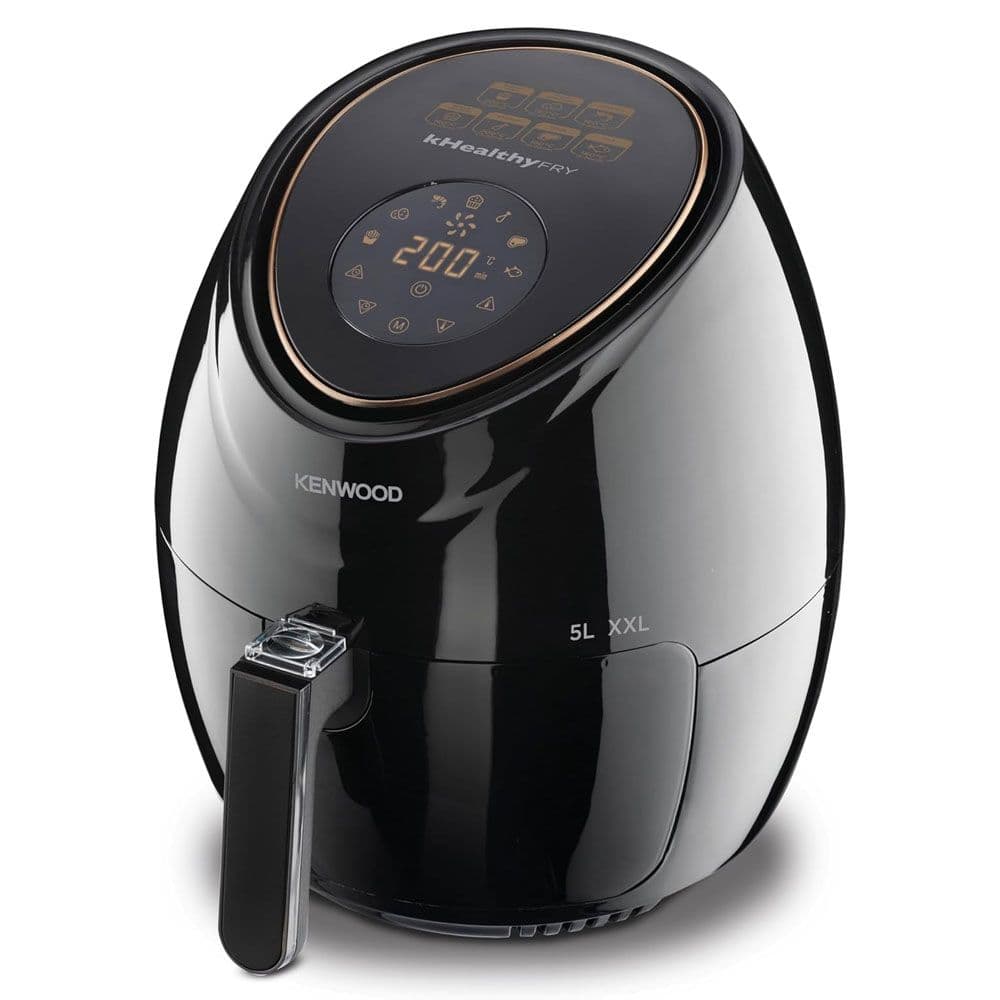Kenwood Digital Air Fryer 5 Liters 1500 Watt - Black - HFP52.000BK