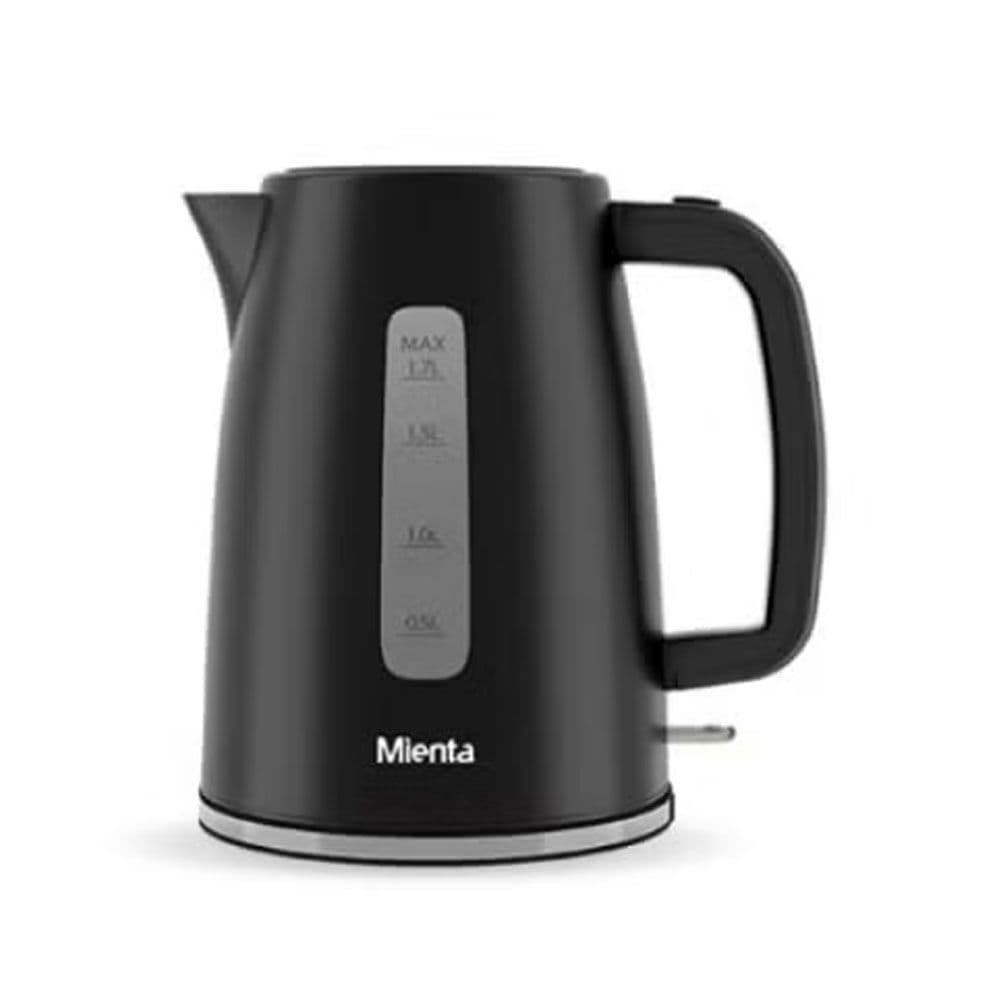 Mienta Electric Cordless Kettle Capacity 1.7 Liters 2200 W - Black - EK201737A