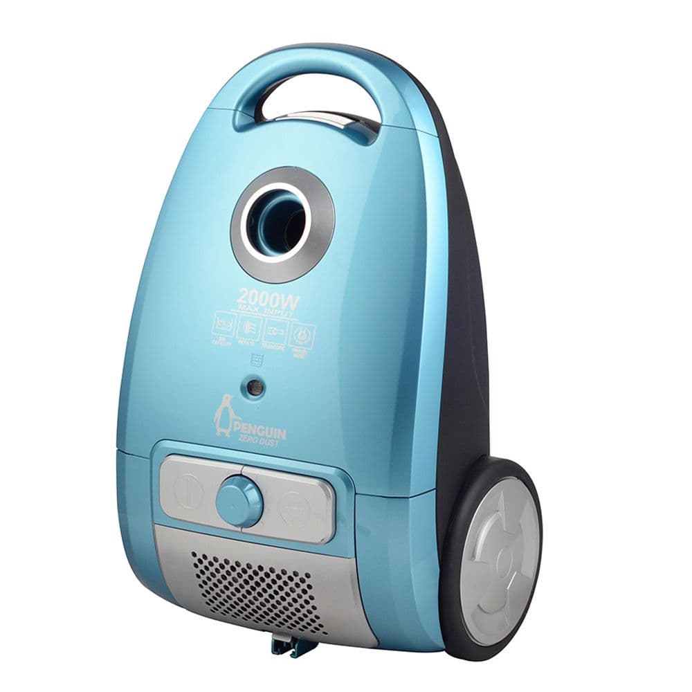 Penguin Vacuum Cleaner Zero Dust 3.5 Liter - Baby Blue - PV-2000 -5300
