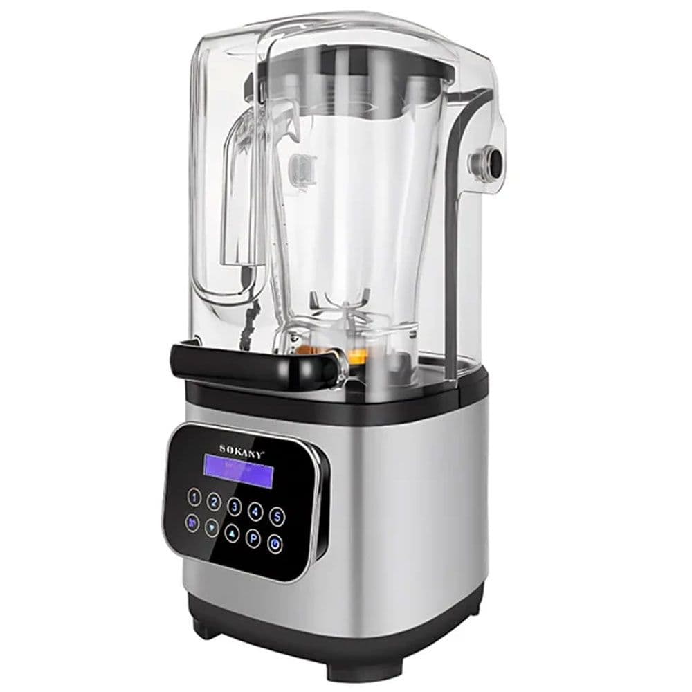 Sokany Digital Blender 8000 Watt - 2 Liter - Stainless Steel - SK-03024