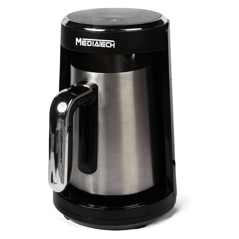 Media Tech Digital Turkish Coffee Machine 450 Watt - "TURKA PRO" - Stainless Steel - MT-CM105T