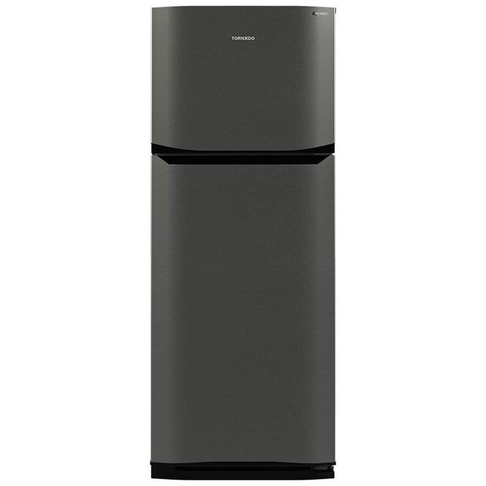 Tornado Refrigerator 395 Liter Inverter No Frost - Dark Stainless - RF-51FTV-DST