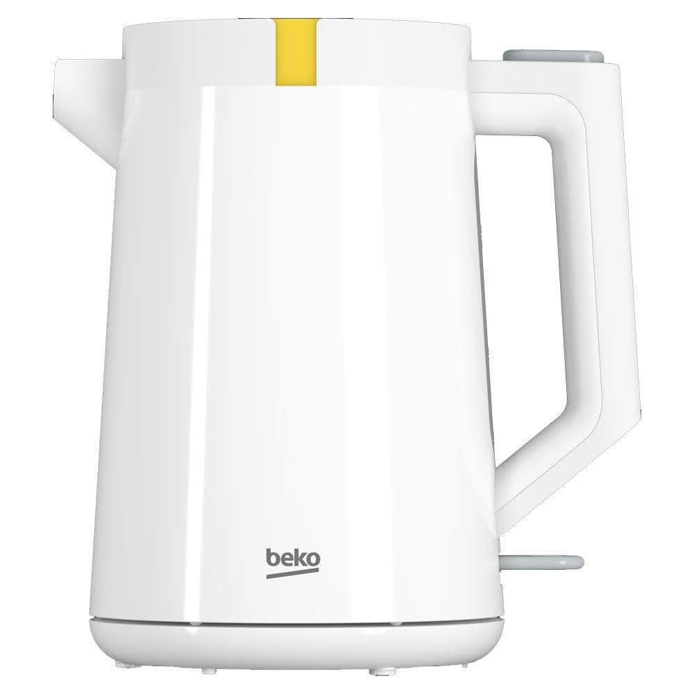 Beko Glow Electric Kettle 2200 Watt - 1.7 Liters - White - WKM 4215 W