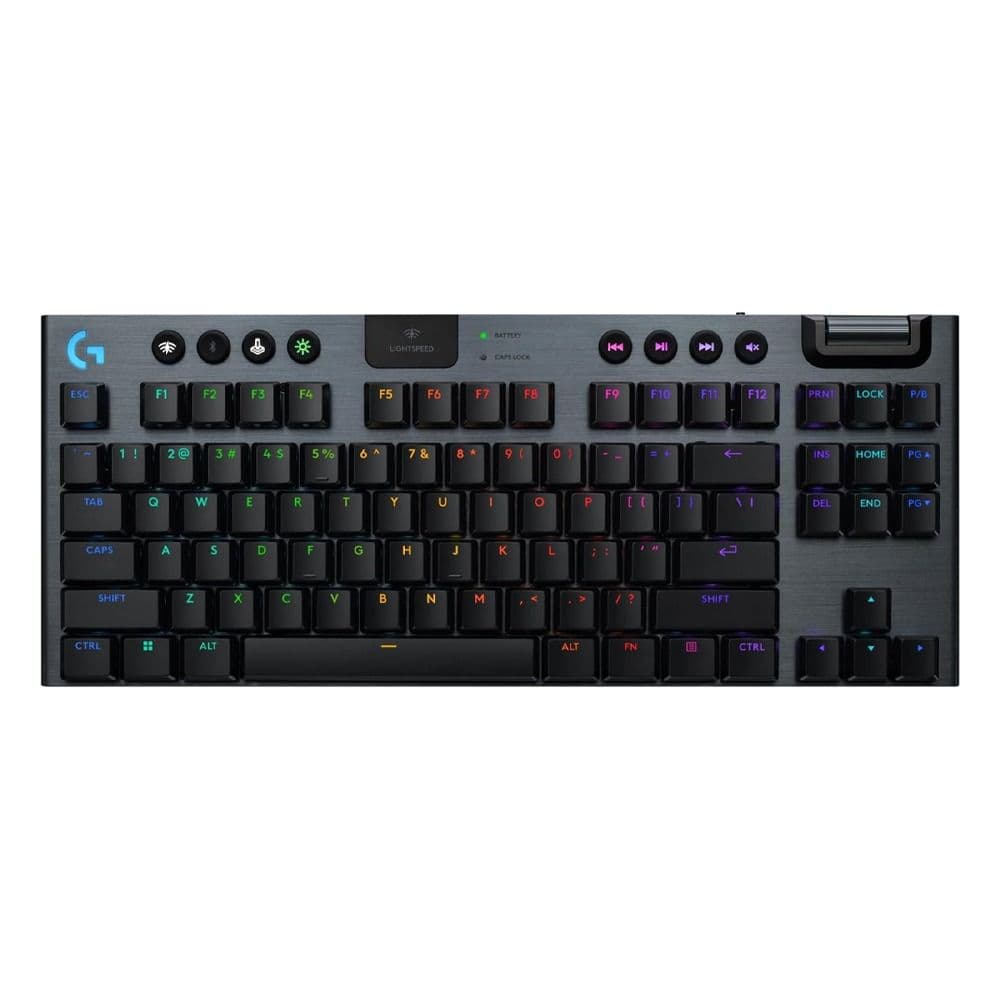 Logitech G915 X Lightspeed TKL Wireless Gaming Keyboard 920-012721 - Black