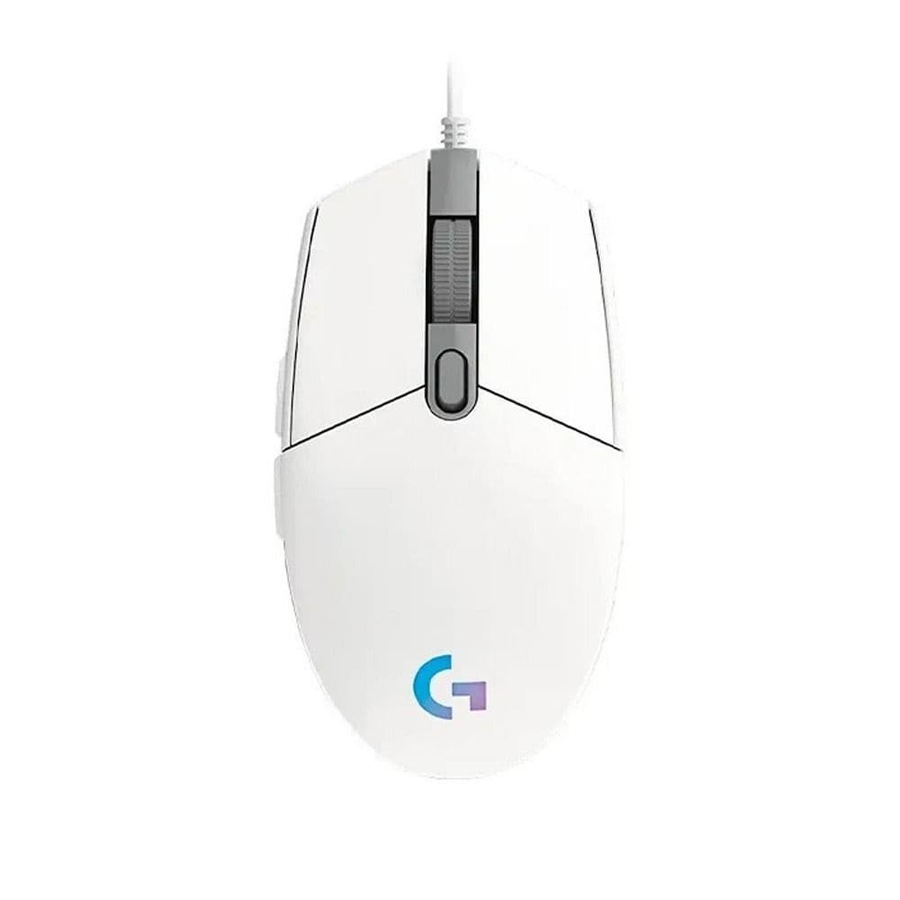 ماوس جيمنج لوجيتك G102 LIGHTSYNC موديل EER 910-005824 - أبيض