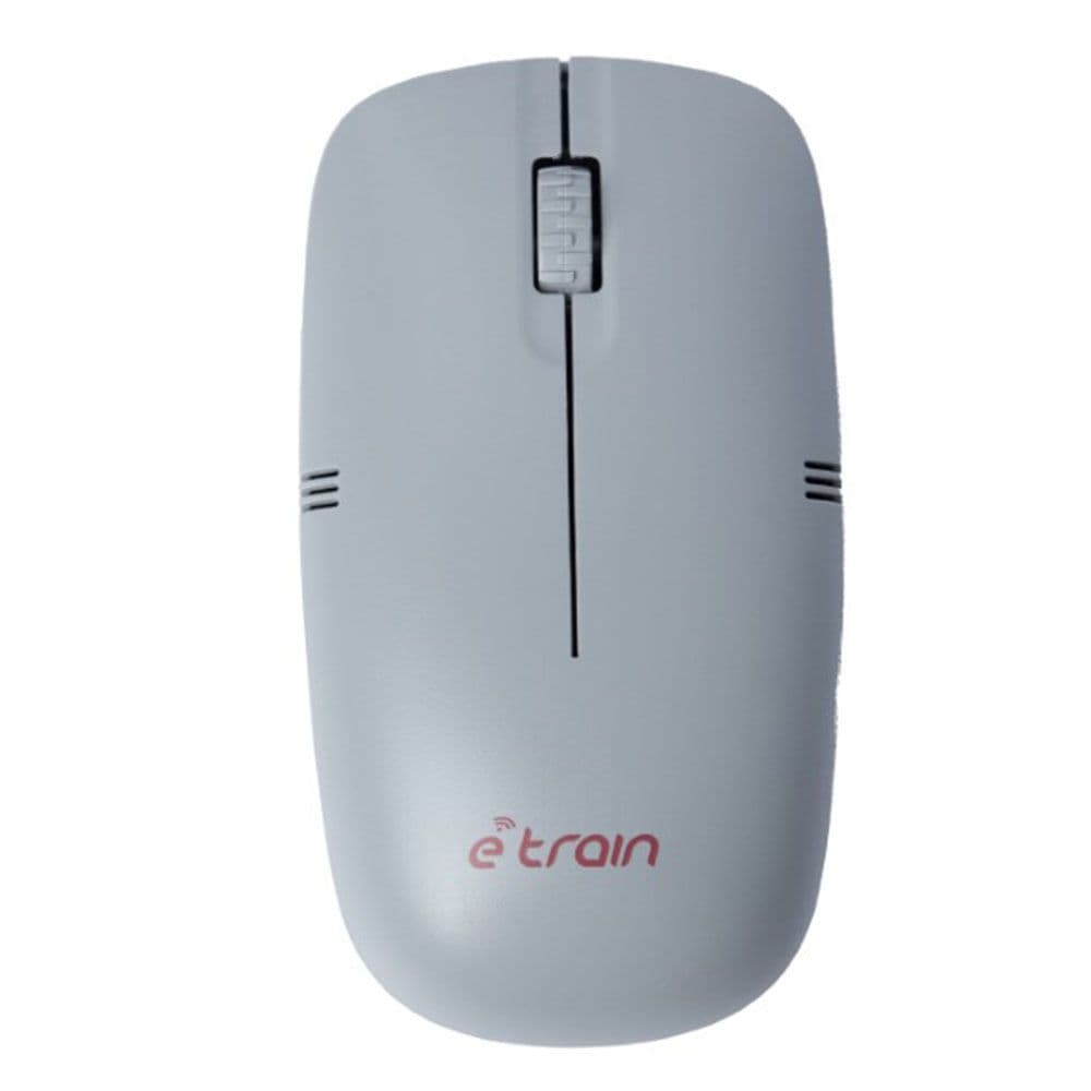 E-train (MO10A) Wireless Optical Mouse 1200DPI - Gray