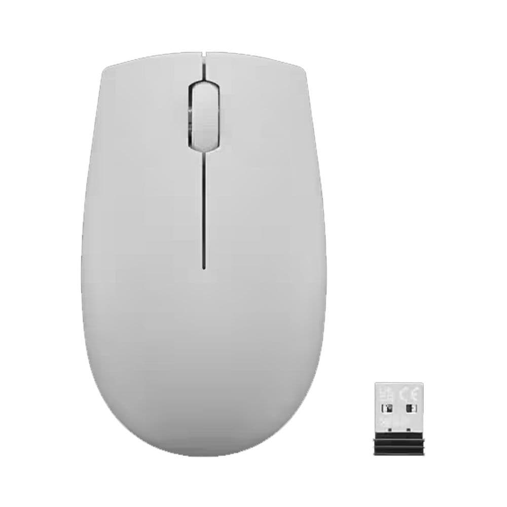 Lenovo 300 Wireless Mouse - GY51L15678 - Arctic Grey
