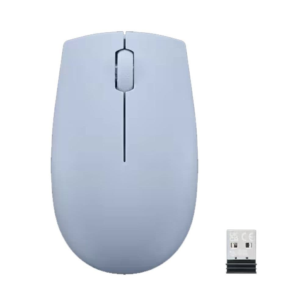 Lenovo 300 Wireless Mouse - Gy51L15679 - Frost Blue