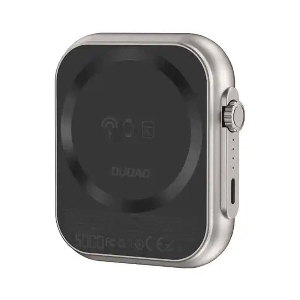 Dudao 15W Wireless Charging Mini Power Bank 5000mAh 3-in-1 IWatch Design - K20Pro