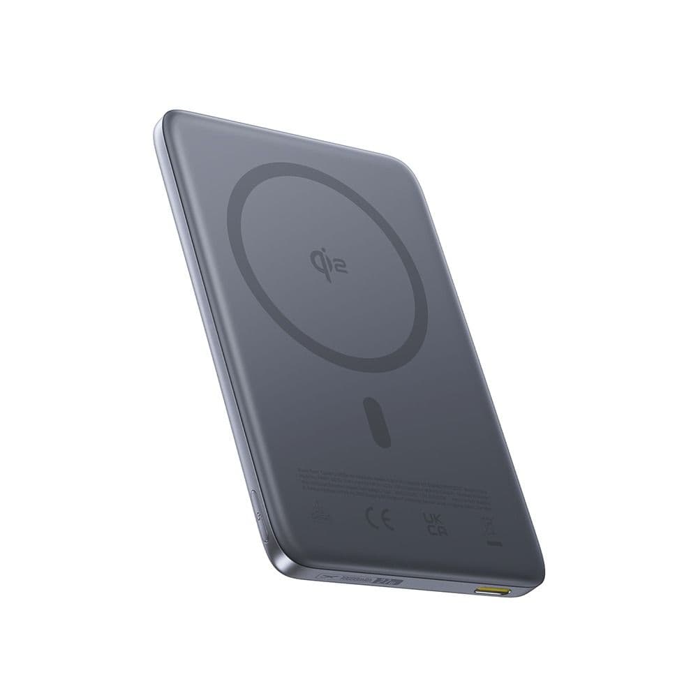 Baseus PicoGo AM41 Ultra-Slim Qi2 Magnetic Power Bank Includes Cable Type-C 30cm 10000mAh 27W - Space Grey