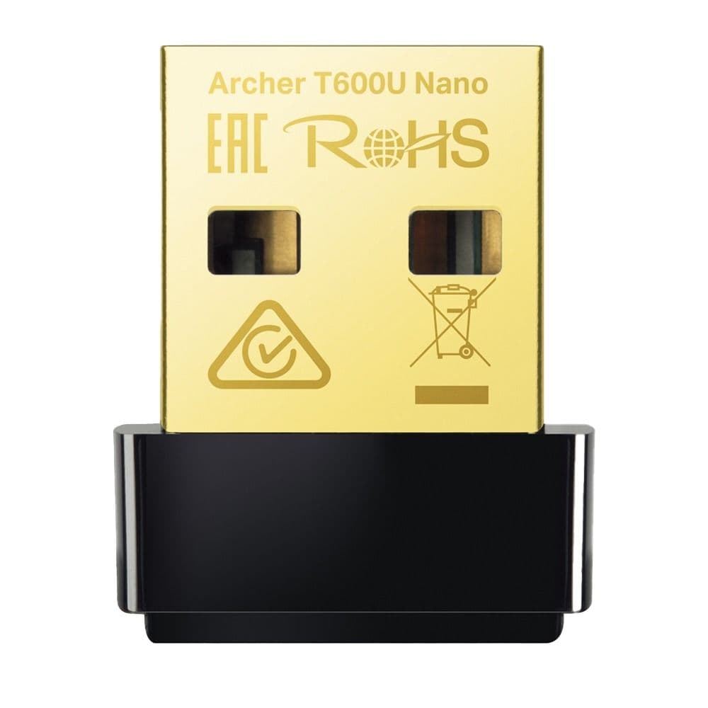 Tp-Link Archer T600U Adapter Nano AC600 Nano Wireless 