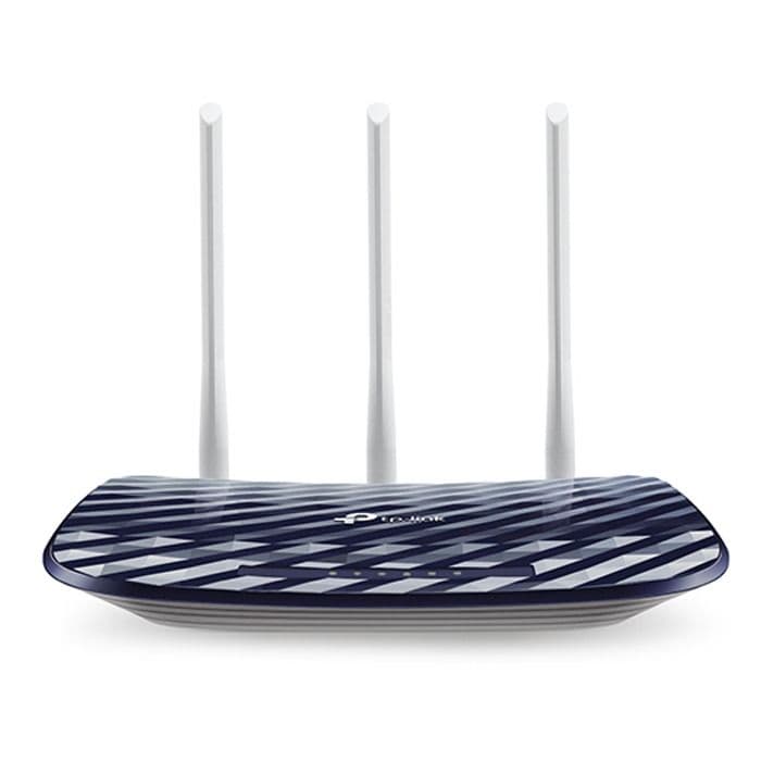 TP-Link AC750 Dual-Band Wi-Fi Router, 433Mbps at 5GHz + 300Mbps at 2.4GHz, 5 10/100M,Archer C20