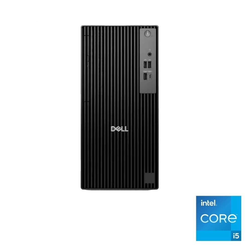 Dell Pro Tower QCT1250 - Intel® Core™ i5-14500 - 8GB - 512GB SSD - Intel® Graphics - Ubuntu - Mouse+Keyboard - 5JWG9D4 - Black
