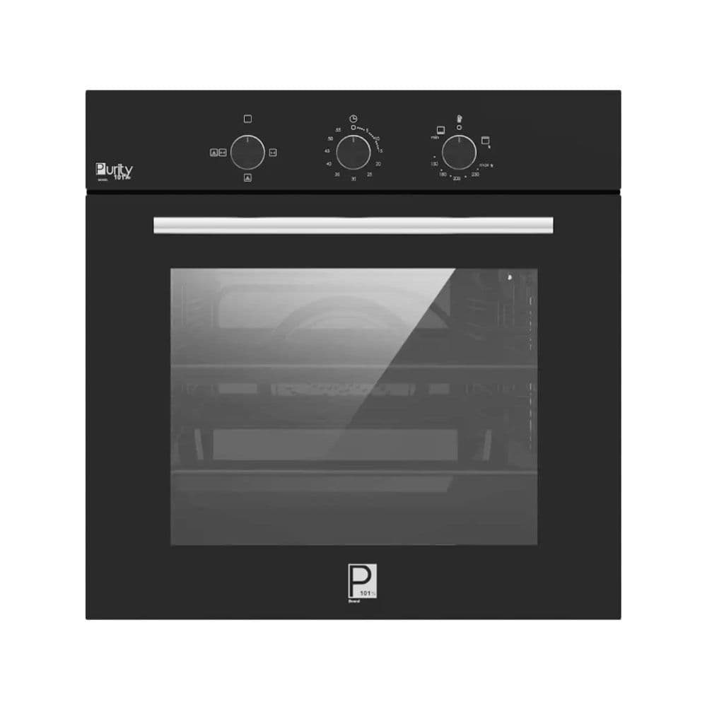 Purity Built-In Gas Oven With Grill Digital, 60 cm, 65 litres - Black - OPT602GG