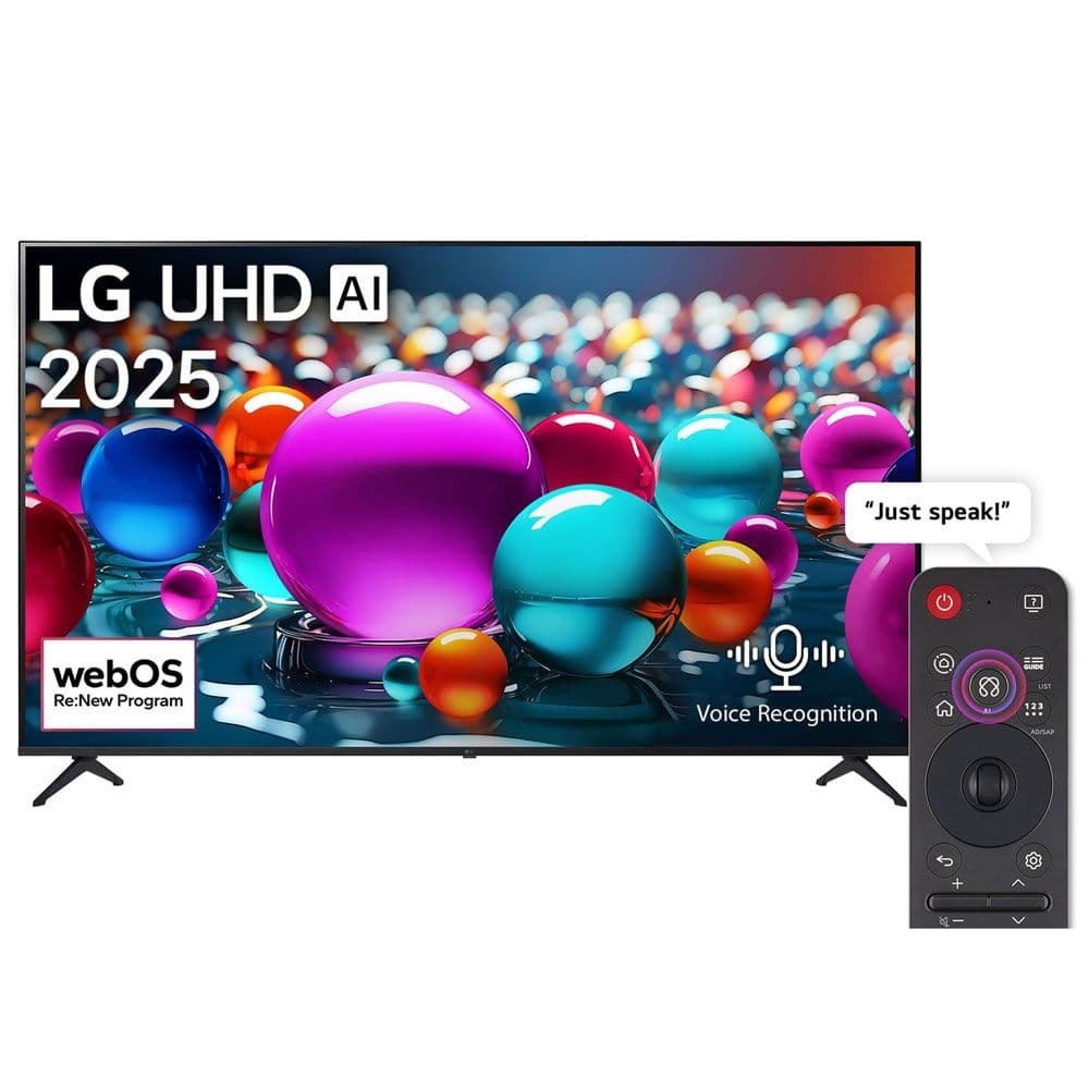 LG TV 55 Inch 4K UHD Smart LED With Built in Receiver - 55UA85006LA