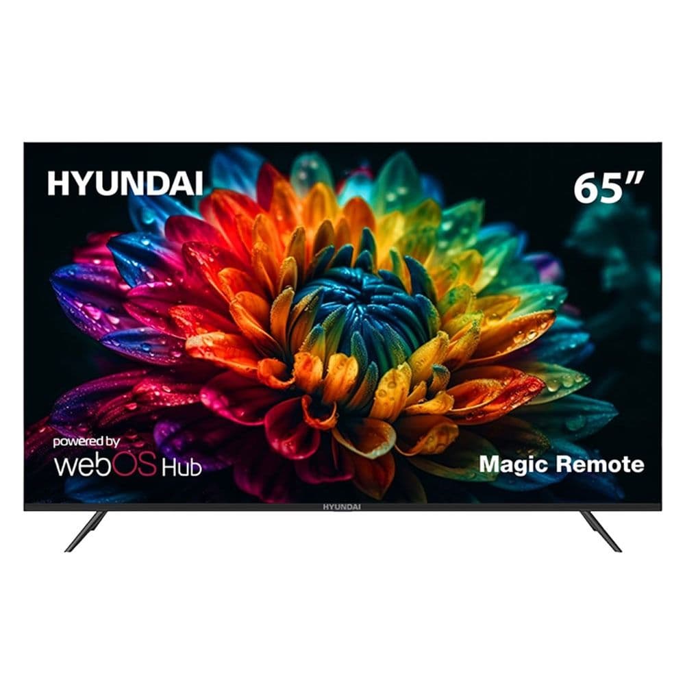 Hyundai TV 65 inch UHD WebOS LED 4K Smart - Frameless - L65HYNDA650