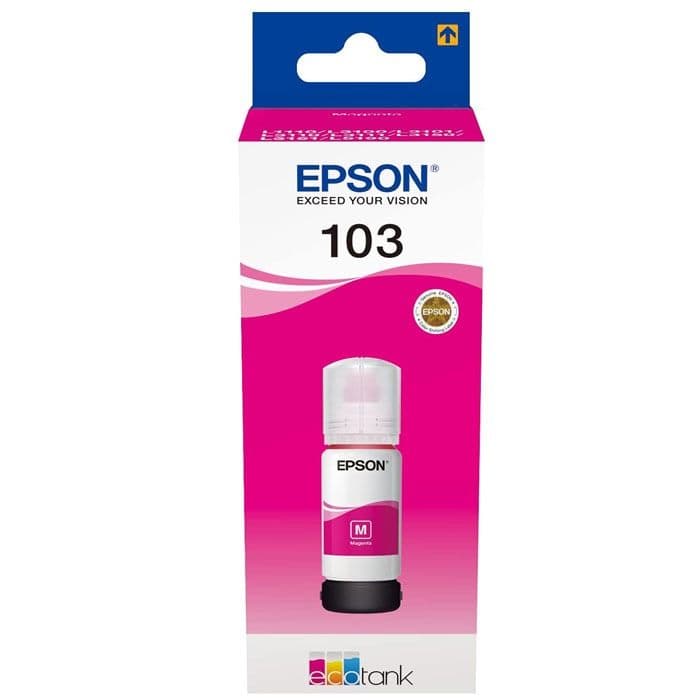 Epson 103 Ecotank 65ML Magenta Ink Bottle 