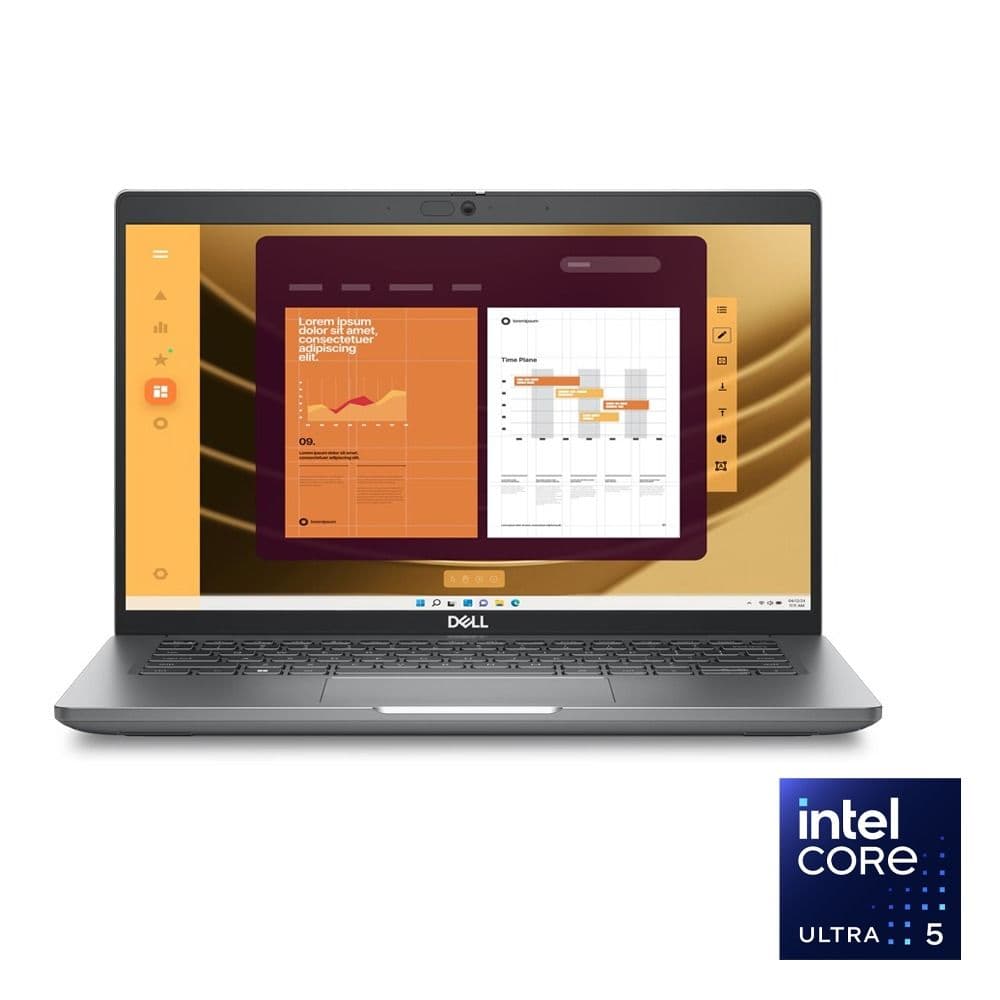 Dell Latitude 5450 Laptop - Intel® Core™ Ultra 5-125U - 8GB - 512GB SSD - Intel HD Graphics - 14.0" FHD - Ubuntu - Gray